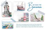 Postal divulgativa Un paseo por Baiona