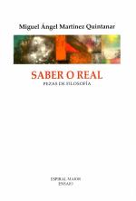 Saber o real. Pezas de filosofa